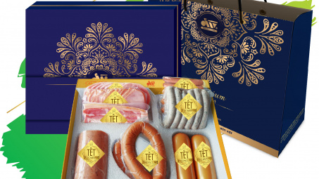 Xúc xích Đức Việt cung cấp ra thị trường 4 Set quà tết cao cấp năm 2020 – Xuân Canh Tý Vạn điều như  ý
