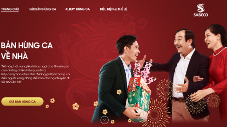 Ban nhạc Bức Tường góp mặt trong "Bản hùng ca về nhà" của SABECO