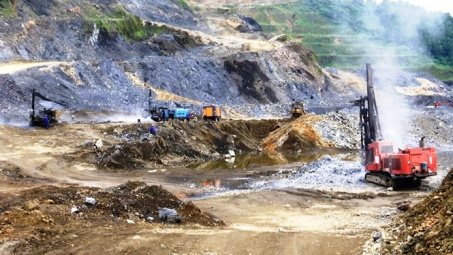 Khảo sát, đánh giá, khai thác thu hồi tài nguyên quặng 1- KS5 trên thân quặng 2-KS5 tại Khai trường 15B