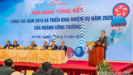 [Tin Ảnh] Hội nghị tổng kết công tác năm 2019 và triển khai nhiệm vụ năm 2020 của ngành Công Thương