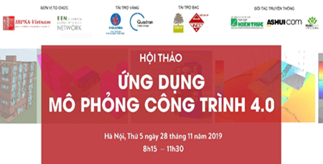 Hội thảo Ứng dụng mô phỏng công trình 4.0 thu hút hơn 100 đại biểu tham dự