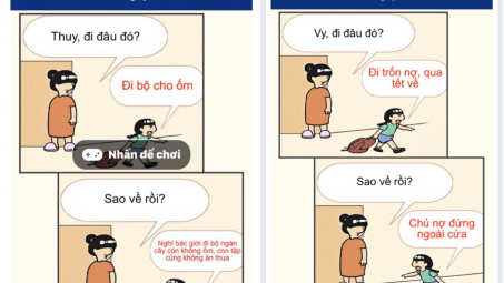 Cười nghiêng ngả vì “một câu chuyện hơi buồn”