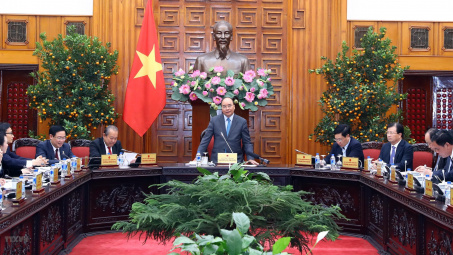 Thủ tướng chỉ đạo: Đẩy mạnh sản xuất, kinh doanh ngay sau Tết