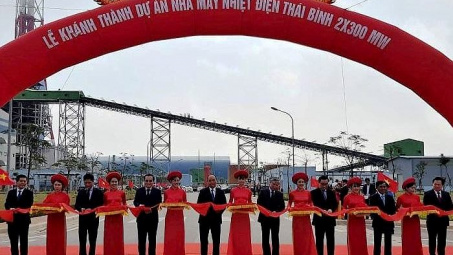 Nhà máy Nhiệt điện Thái Bình chính thức đi vào hoạt động