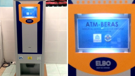 Máy ATM nhận tiền nhưng xuất gạo