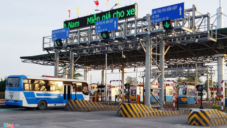 Giảm giá dịch vụ cho các phương tiện qua trạm BOT Cai Lậy