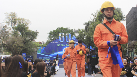 EVN 11 năm đồng hành cùng Giờ Trái đất