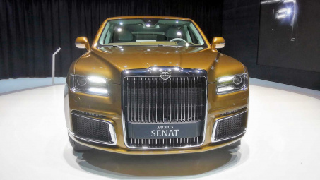 Siêu sedan Aurus Senat ra mắt phiên bản "dân thường", sang trọng ngang Rolls-Royce