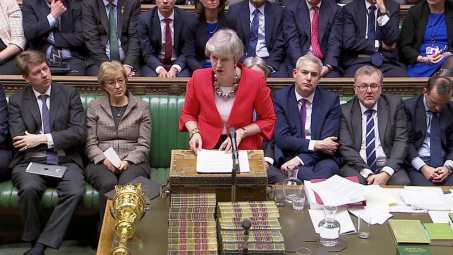 Tin ảnh: Brexit thất bại lần hai