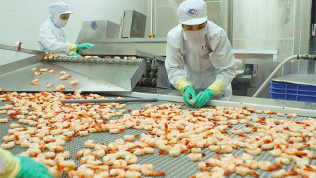 Tôm Việt đang có lợi thế tại thị trường Anh