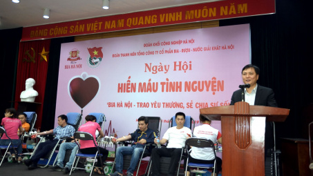 Tuổi trẻ HABECO với phong trào hiến máu tình nguyện