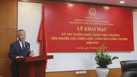 Khai mạc thi tuyển Viện trưởng Viện Nghiên cứu Chiến lược, chính sách Công Thương