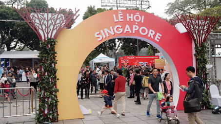 Cuốn hút Lễ hội Singapore lần đầu tiên được tổ chức tại Việt Nam
