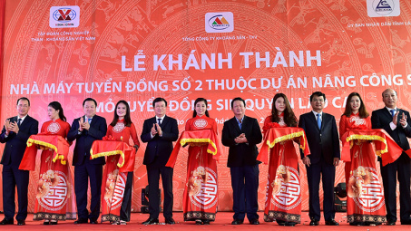 Nhà máy tuyển quặng đồng số 2 Sin Quyền chính thức đi vào hoạt động