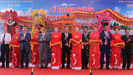 Khánh thành Nhà máy điện năng lượng mặt trời đầu tiên ở Tây Nguyên