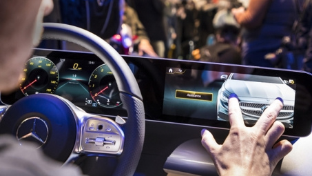 Shopping trên Mercedes