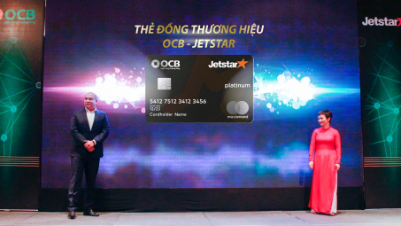 OCB và Jetstar Pacific triển khai thẻ đồng thương hiệu OCB - Jetsar