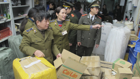 Quý I/2019, Quản lý thị trường thu nộp ngân sách trên 90 tỷ đồng