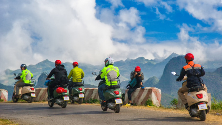 "Bí kíp" đổ đèo xe tay ga một cách an toàn