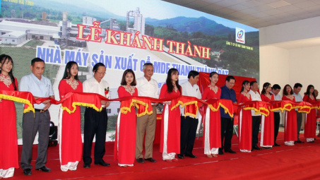 Khánh thành nhà máy gỗ MDF tổng mức đầu tư hơn 1.440 tỷ đồng