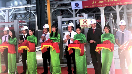 Viglacera khánh thành dây chuyền sản xuất bê tông khí, công suất 200.000 m³/năm