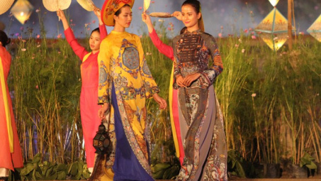 Di sản thăng hoa trên áo dài
