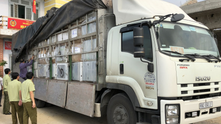 Quảng Bình: Thu giữ nhiều máy giặt, máy hút ẩm nhập lậu ước tính trên 400 triệu đồng