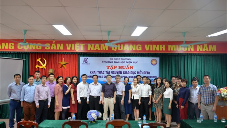 Đại học Điện lực tổ chức lớp tập huấn về khai thác Tài nguyên Giáo dục Mở (OER)