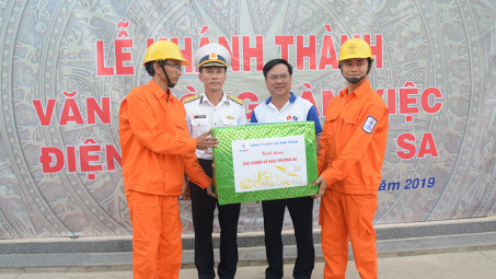 EVN Khánh thành văn phòng Điện lực Trường Sa