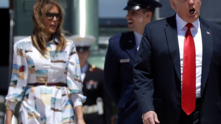 Quốc tế nổi bật: Ông Trump dẫn vợ đi Nhật