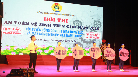 Người lao động ngành Công Thương tưng bừng đón Hội thi an toàn vệ sinh viên giỏi