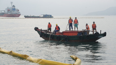 Petrolimex Nghệ An: Chủ động ứng phó sự cố tràn dầu tại cảng dầu Bến Thủy, Nghi Hương