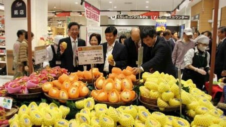 Hàng Việt sẽ được giới thiệu tại 40 điểm thuộc hệ thống phân phối Aeon ở Nhật Bản