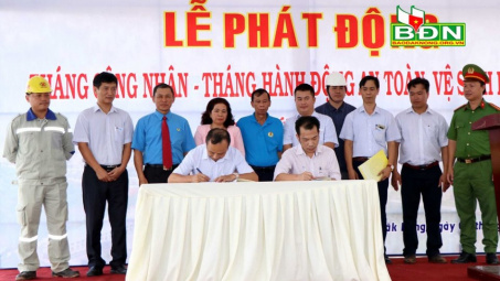 Công ty Nhôm Đắk Nông - TKV: Hành động về An toàn vệ sinh lao động năm 2019