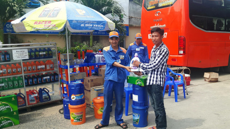 Petrolimex An Giang: Đạt doanh thu 467 triệu đồng trong "Ngày hội bán hàng"