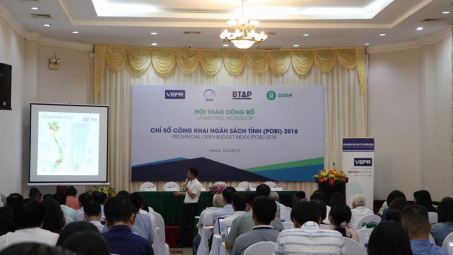 Chỉ số công khai Ngân sách tỉnh (POBI) 2018: Vĩnh Long đứng đầu