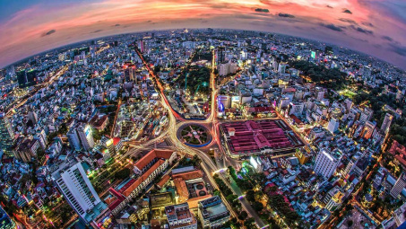 Sài Gòn - Những góc nhìn "cực lạ" từ trên cao