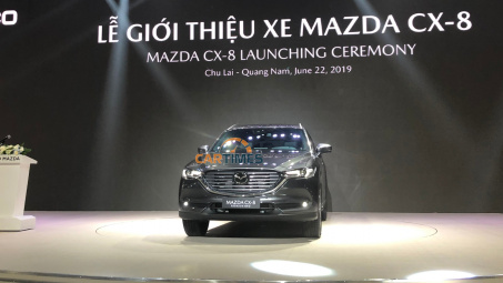 Mazda CX-8 ra mắt thị trường Việt Nam, cạnh tranh Ford Everest và Hyundai Santa Fe 2019