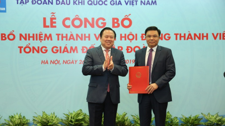 Tân Tổng Giám đốc Lê Mạnh Hùng: Chung sức, chung lòng vì sự phát triển của PVN