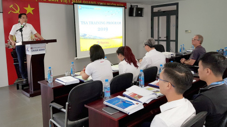Petrolimex Aviation tổ chức đào tạo nghiệp vụ Quản lý kỹ thuật, công tác An ninh An toàn (TSA) năm 2019