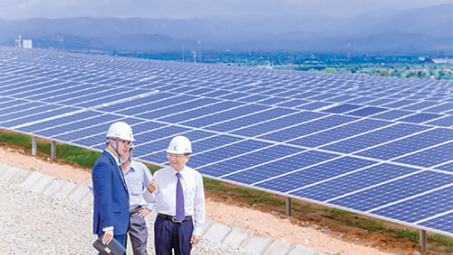 Nhà máy điện mặt trời Sông Lũy 1 chính thức vận hành thương mại