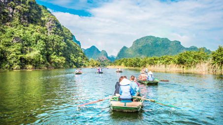Lạc mình vào tiên cảnh Tràng An