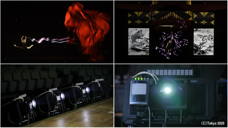 Công nghệ trình chiếu "real-time tracking" kết hợp "projection mapping" của Panasonic gây ấn tượng mạnh tại Lễ phát động “One Year to Go” tiến tới Thế vận hội Tokyo 2020