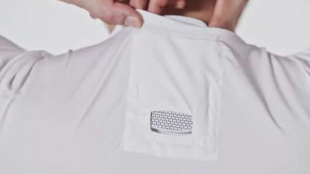 Sony ra mắt máy điều hòa mini siêu nhỏ gắn sau lưng áo