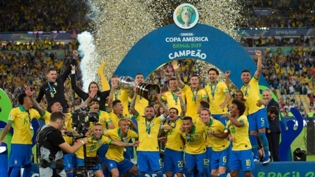 Tin ảnh: Brazil vô địch Copa America 2019