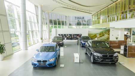 THACO khai trương tổ hợp showroom 3 thương hiệu BMW