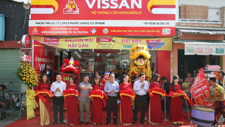 VISSAN  khai trương Cửa hàng thực phẩm mới tại quận 9