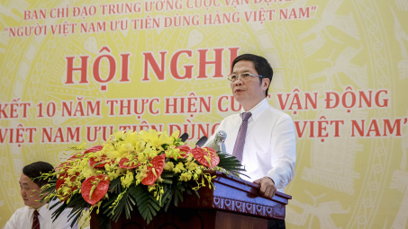 Bộ trưởng Trần Tuấn Anh: Thực hiện Cuộc vận động "Người Việt Nam ưu tiên dùng hàng Việt Nam" - 2 bài học chính