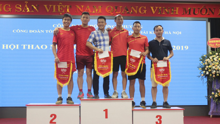 Hội thao Công đoàn Bộ Công Thương mở rộng: Vượt qua chính mình, đi đến vinh quang