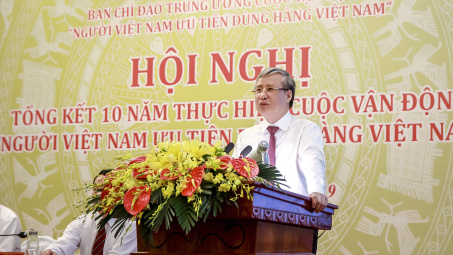 10 năm Cuộc vận động Người Việt Nam ưu tiên dùng hàng Việt Nam: Từ chuyển biến nhận thức đến thúc đẩy hành động